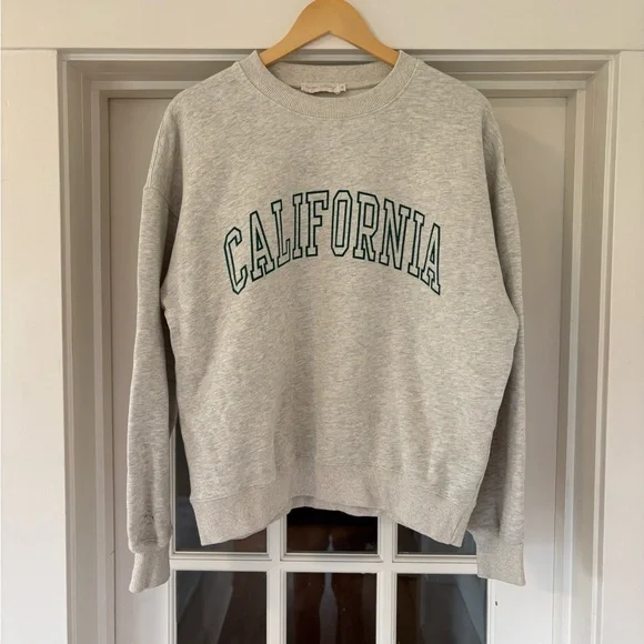 Gray California Sweatshirt (M) boutique. - Picture 2 of 6